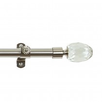 Royale Decorative Rod and Finial Crystal